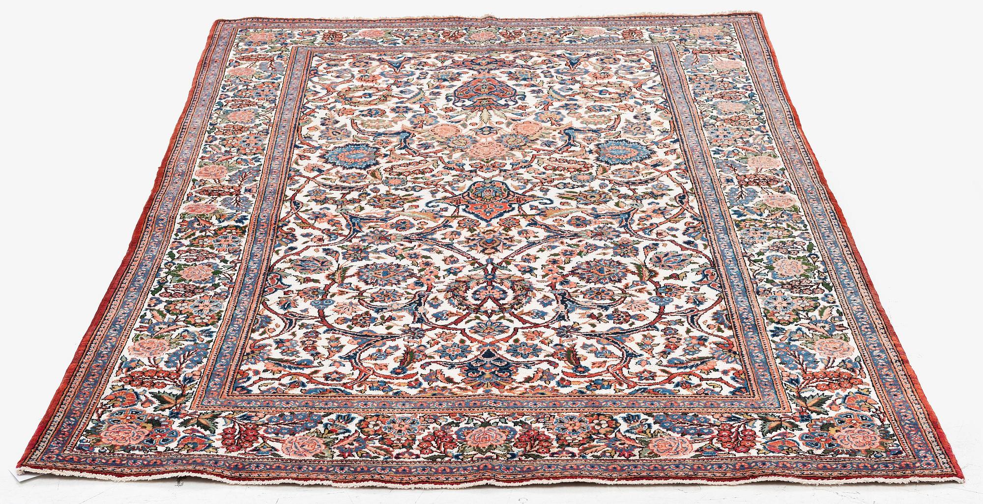 Matta, semiantik Keshan, centrala Persien, ca 205 x 135 cm.