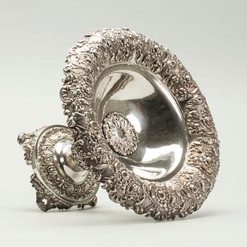 UPPSATSSKÅL, silver 1840, Fredrik och Wilhelm Zethelius, vikt 980 g.