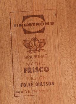 SOFFBORD, "Frisco", Folke Ohlsson, Tingströms, 1960-tal.