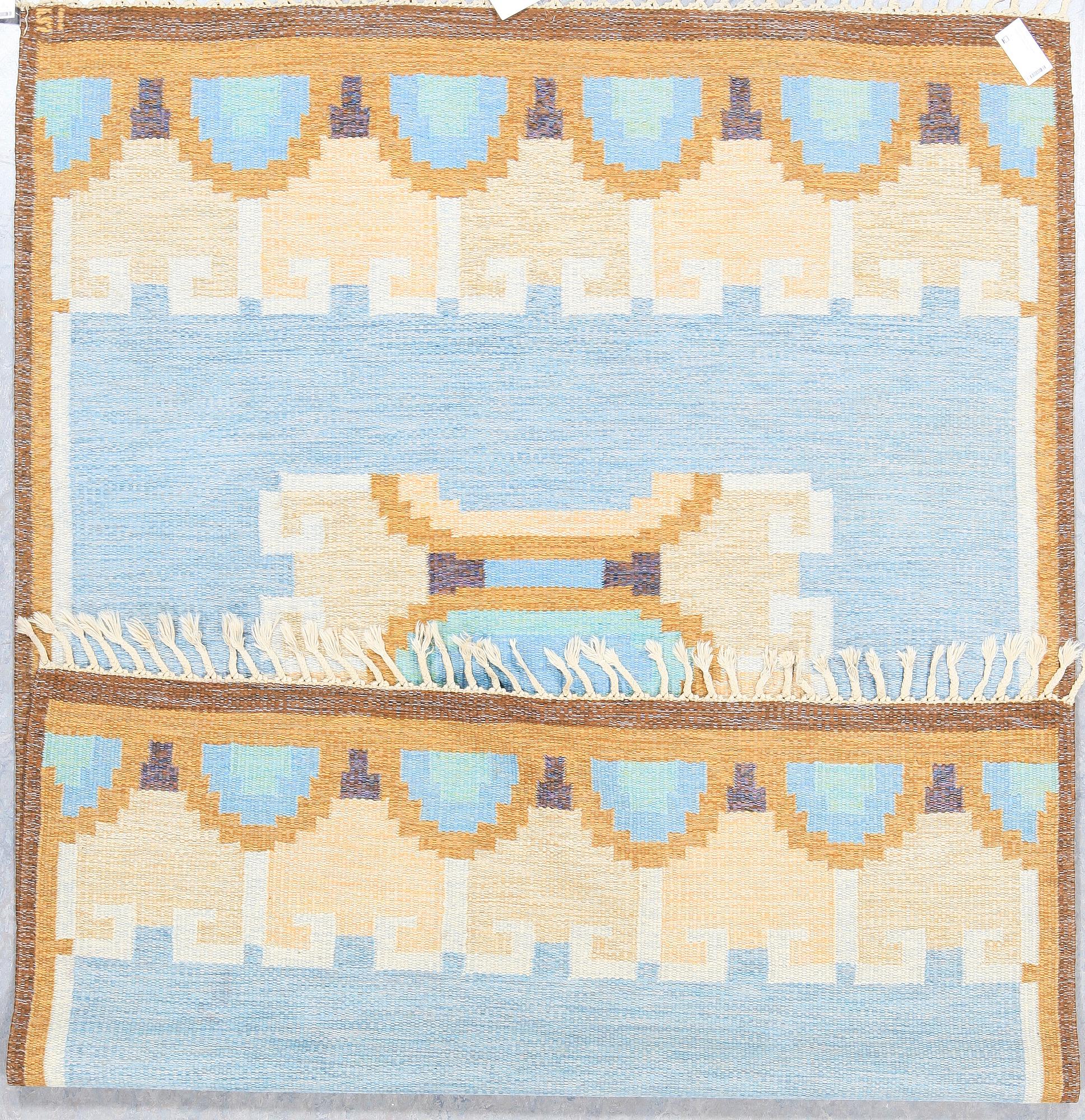 MATTA, röllakan, signerad IS (Ingegerd Silow). Ca 235 x 164.