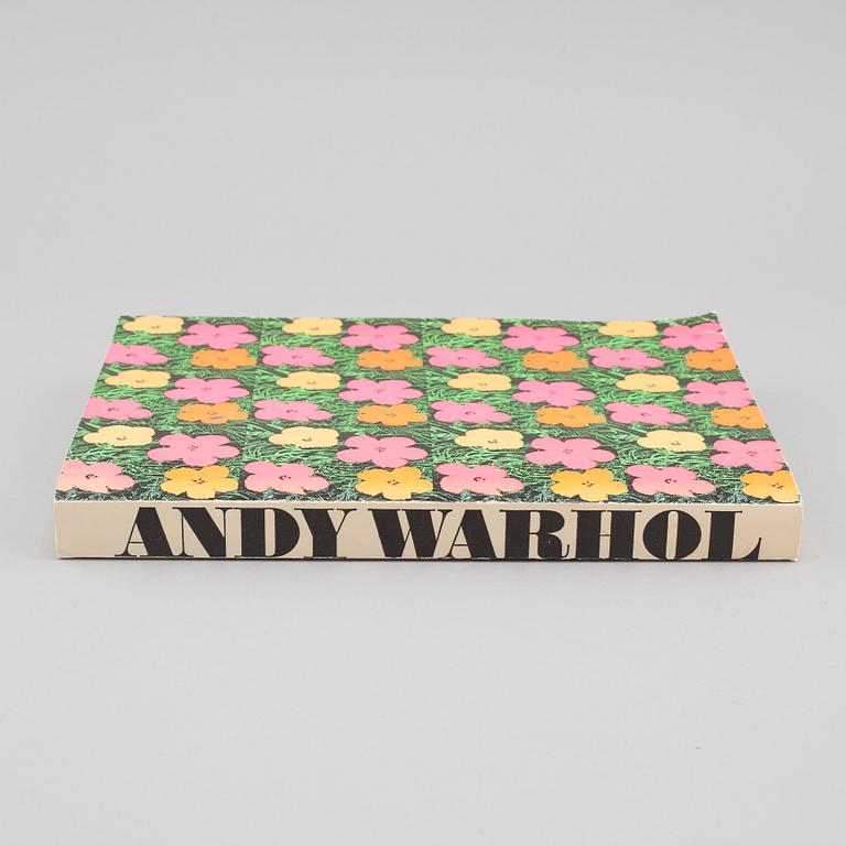 A catalouge from and exhibition about Andy Warhol at the museum of modern art in Stockholm, 1968.