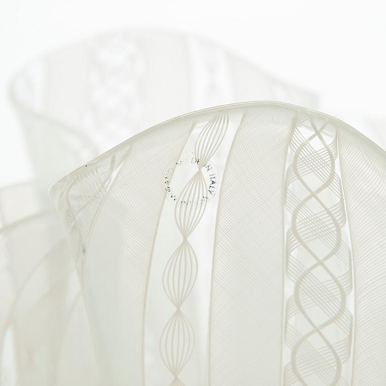 Paolo Venini & Fulvio Bianconi, A 'Fazzoletto' glass vase, Murano Italia.