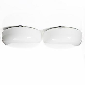 Harald Notini, a pair of ceiling lamps model "10676", Arvid Böhlmarks Lampfabrik, Stockholm, 1930s.