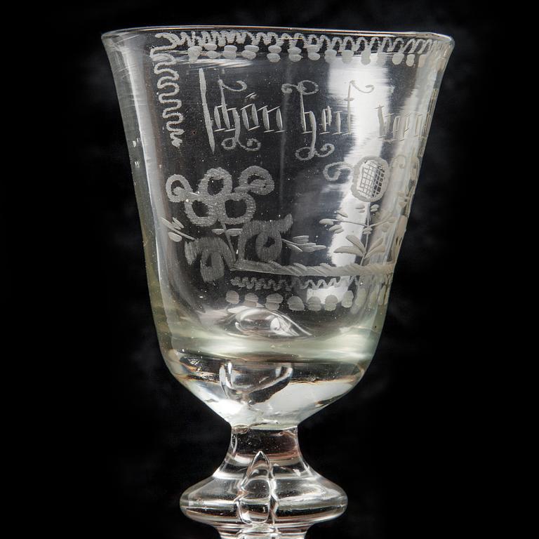 GLAS, Tyskland, 1700-tal.