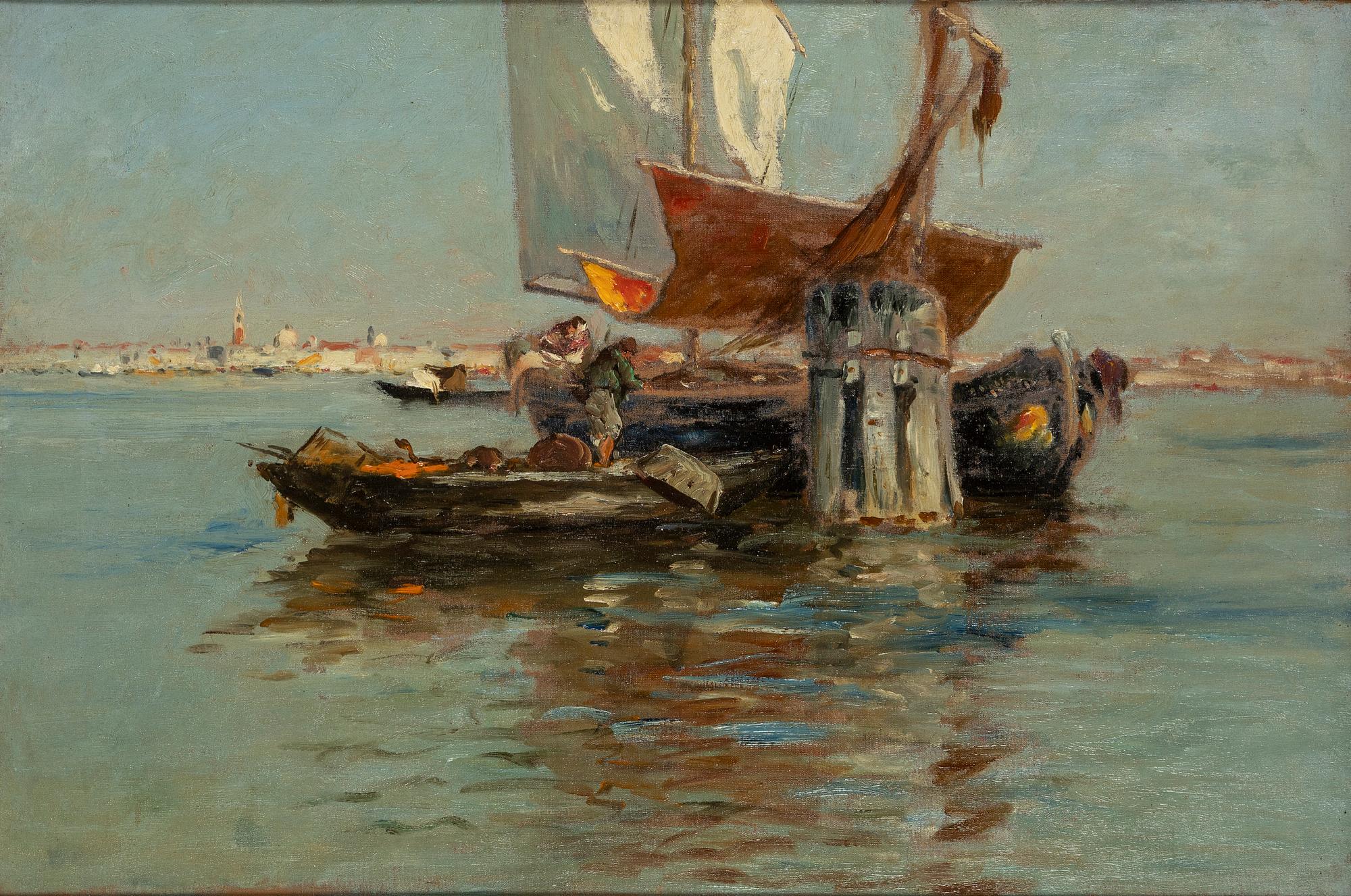 Wilhelm von Gegerfelt, oil on canvas, certified verso.