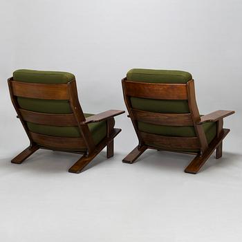 Esko Pajamies, fåtöljer, ett par "Pele", tillverkare Lepofinn 1970-tal.