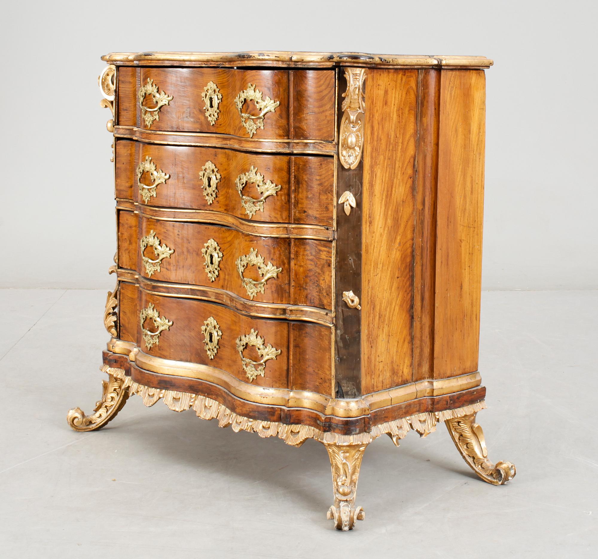 BYRÅ, senbarockstil, Danmark, 1800-tal.