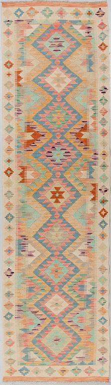 A runner, Kilim, ca 285 x 77 cm.