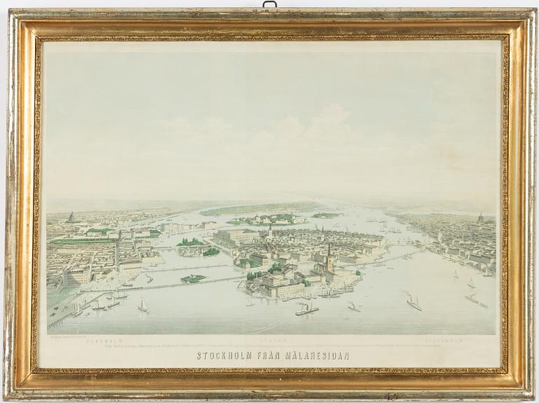 "Stockholm från Mälaresidan".