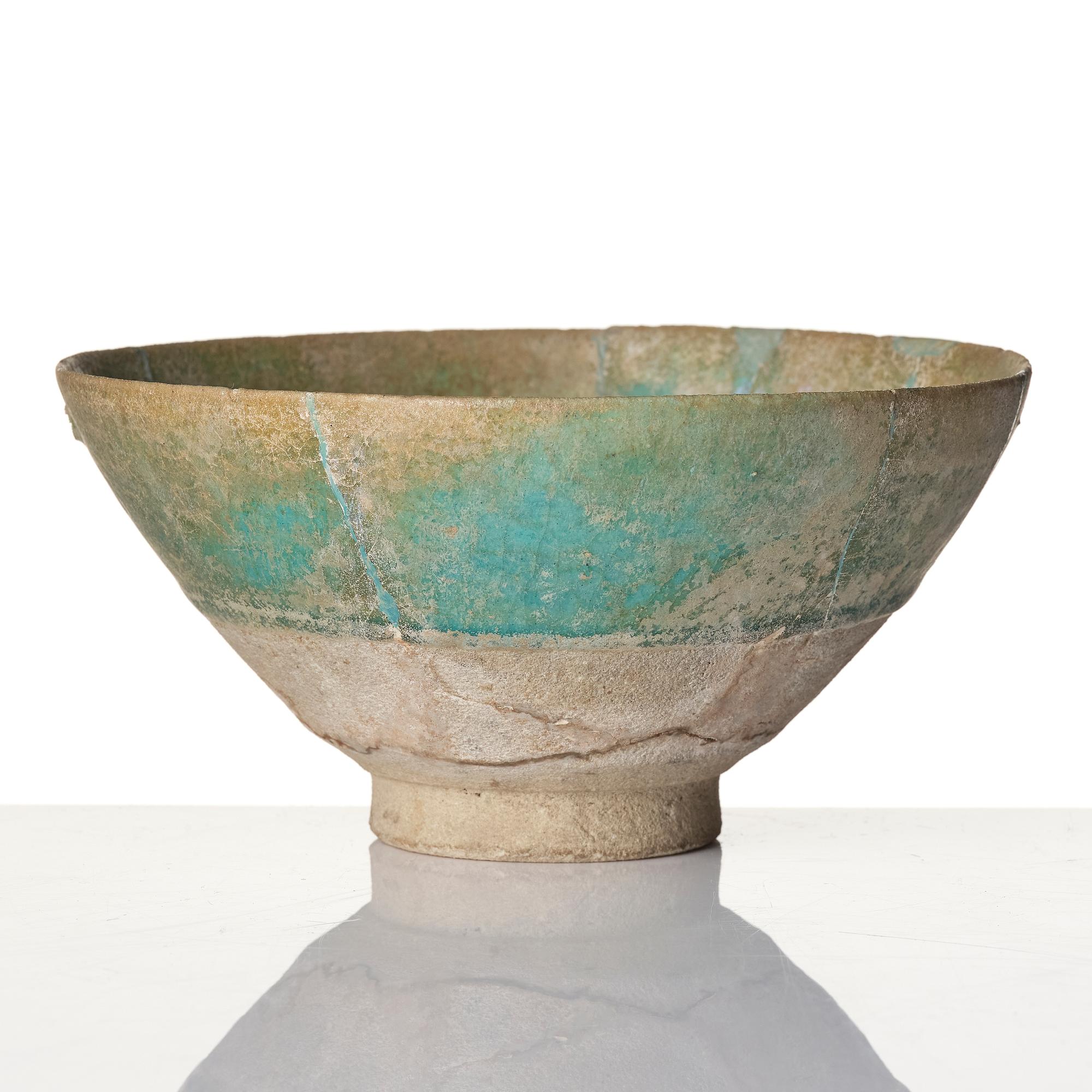 Skål, lergods med lysterdekor, Keshan, Persien, 1200/-1300-tal.