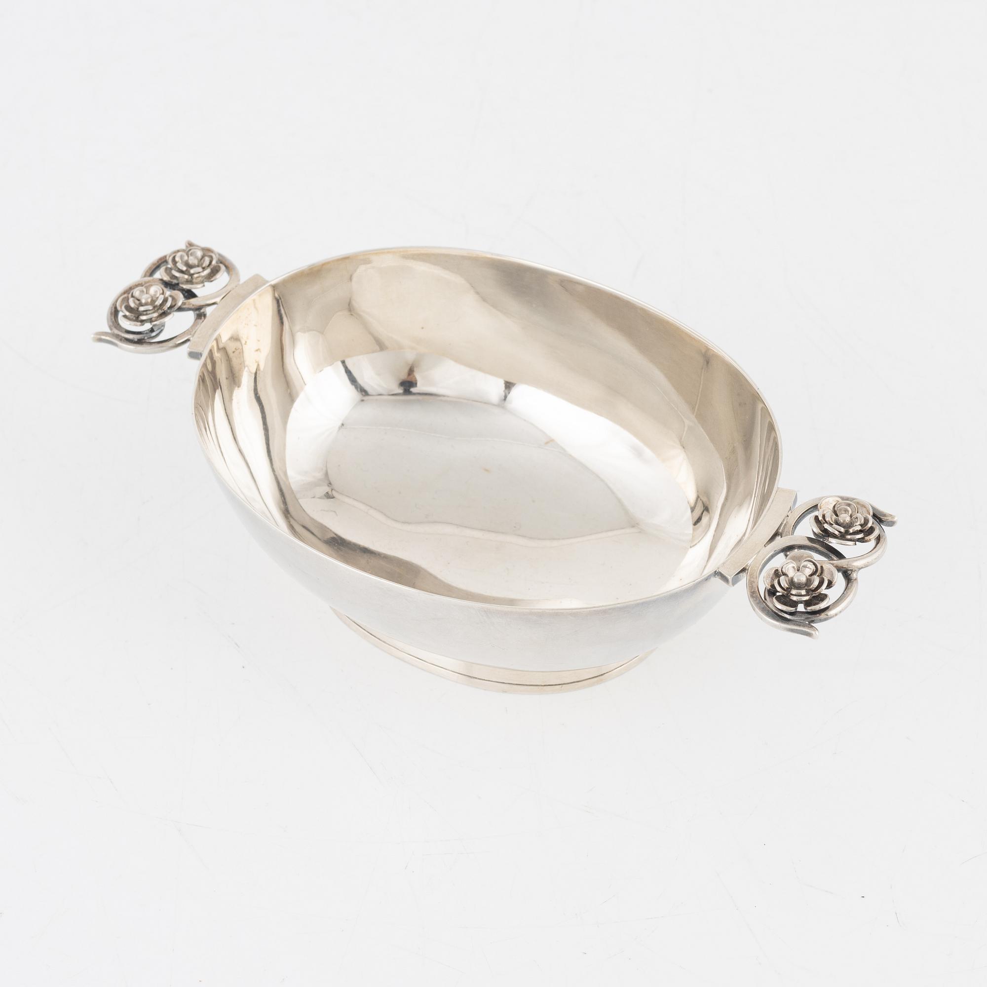 Atelier Borgila, skål, sterlingsilver, Stockholm 1947.