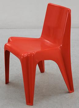 STOL"BA-1171, Bofinger Chair" Helmut Bätzner, Alfred Bätzner, Friedhelm Bös för Wilhelm Bofinger KG, Tyskland 1964-65.