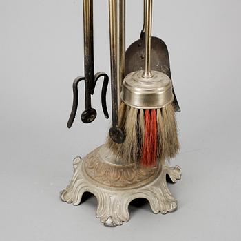 BRASSTÄLL, 5 delar, 1900-talets mitt/andra hälft.