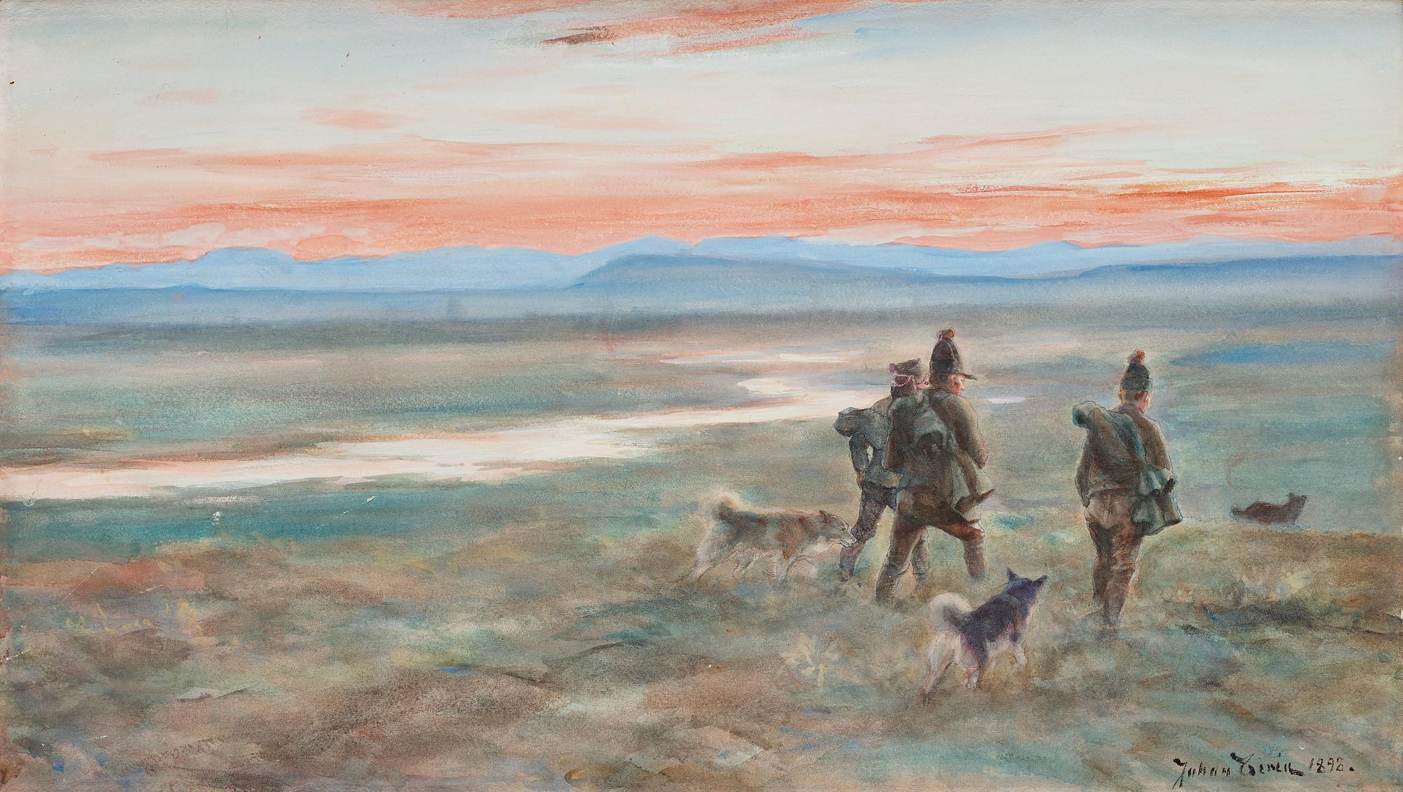 Johan Tirén, Northern landscape.