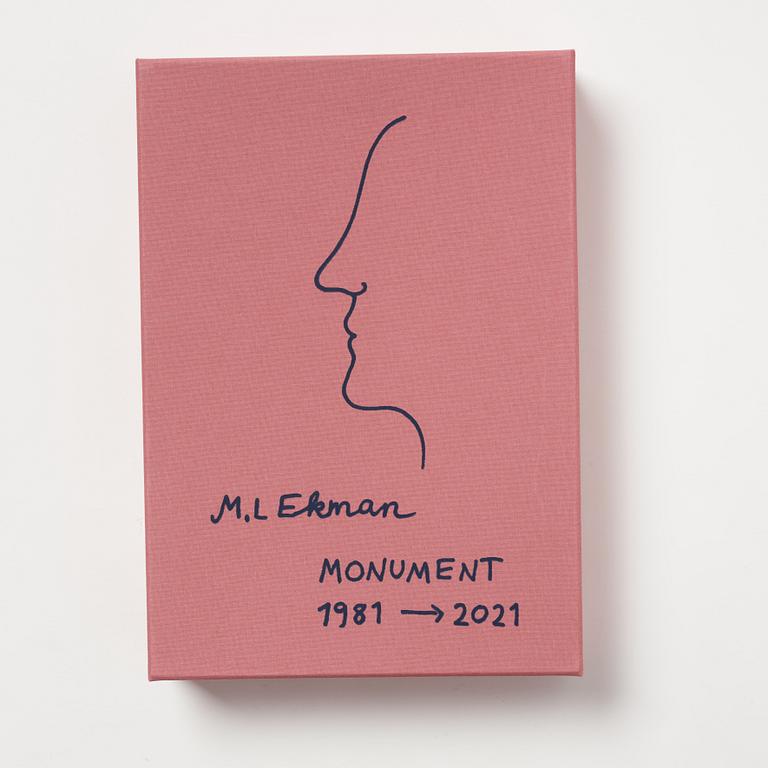Marie-Louise Ekman, Portfolio with 20 lithographs "Monument 1981-2021".