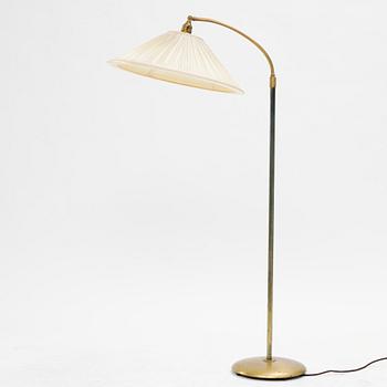 Bertil Brisborg, a floor lamp model "30085", Nordiska Kompaniet, 1940s.