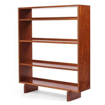 285. Josef Frank, a mahogany bookcase, Firma Svenskt Tenn, mid-20th century.