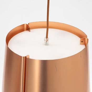 Jonas Lindvall, a model 'W 124 Medium' copper ceiling light, Wästberg.