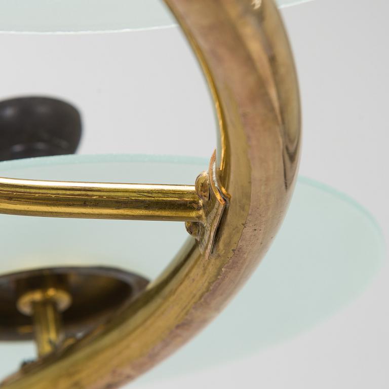 Paavo Tynell, taklampa, modell 6385/6 för Taito. Beställningsarbete 1938.