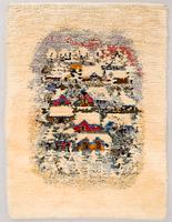 Irmeli Grönlund, ryijy, malli, Suomen käsityön ystävät. Noin 170 x 115 cm.