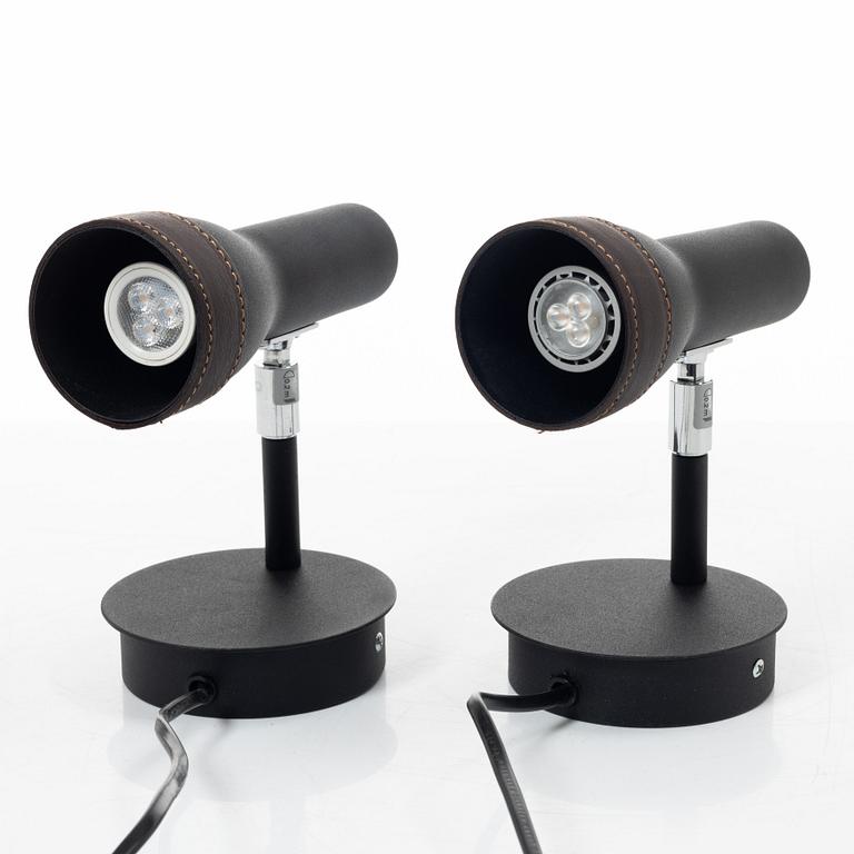 Bedside lamps, a pair, "Talk", Marge Architekter for Örsjö Belysning.