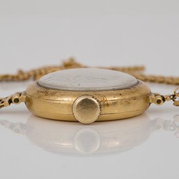 ARMBANDSUR, Movado, 'Chronometre', troligen 1900-talets första hälft, 18K guld.