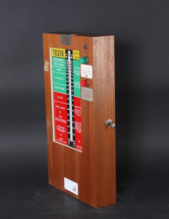 SPELAUTOMAT, Testo, Reaction Meter, Sverige.