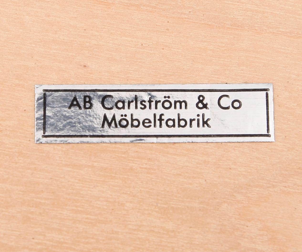 SÄNGBORD, 1 par, Carlström & Co, 1900-talets andra hälft.