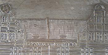 BRICKA, silver, Malmö, 1938.