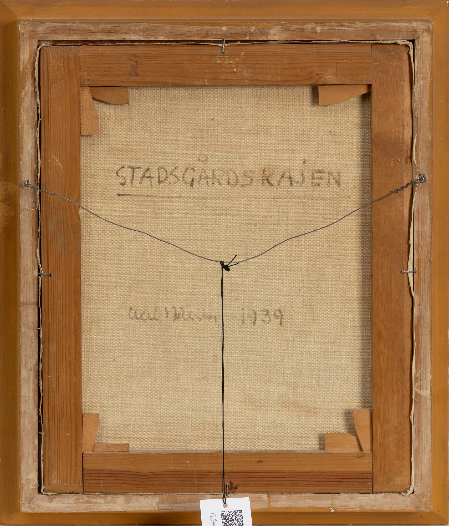 Axel Nilsson, "Stadsgårdskajen".