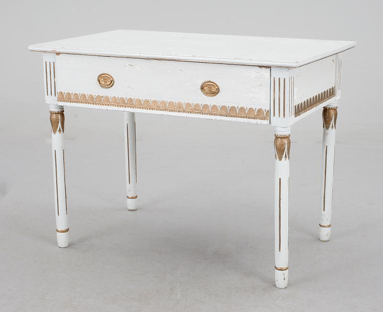 BORD. Gustavianskt provinsarbete, Forsa, Hälsingland. 1800-tal.