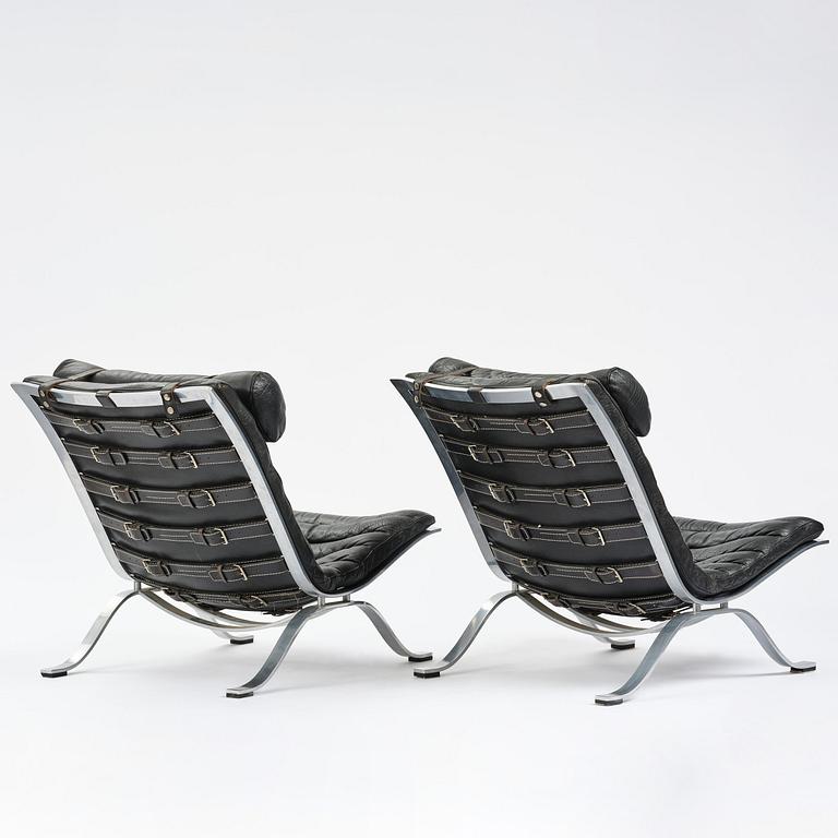 Arne Norell, fåtöljer, ett par, "Ari", Norell Möbel, Aneby, 1960-70-tal.