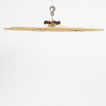 Hans Bergström, plafond, "Molnet", ateljé Lyktan, Åhus, 1940-50-tal.