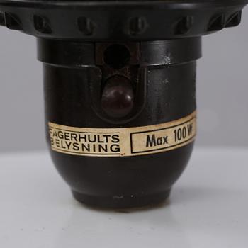 BORDSLAMPOR, ett par, Fagerhult, 1900-talets andra hälft.