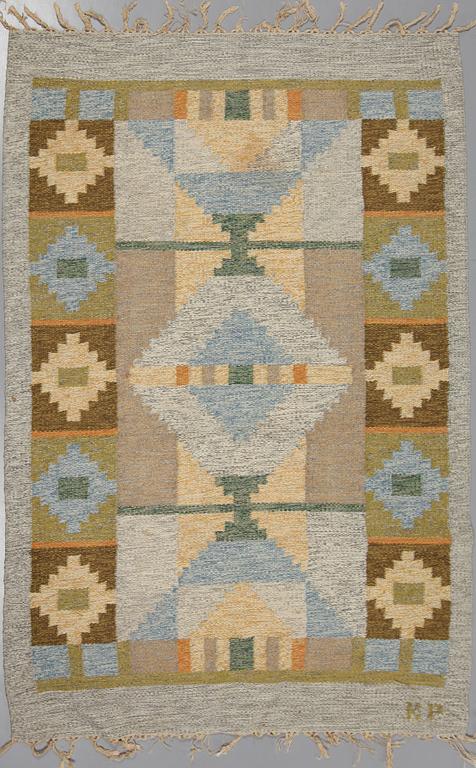 MATTA, rölakan, Kerstin Persson, monogramsignerad, 202x136 cm, 1900-talets andra hälft.