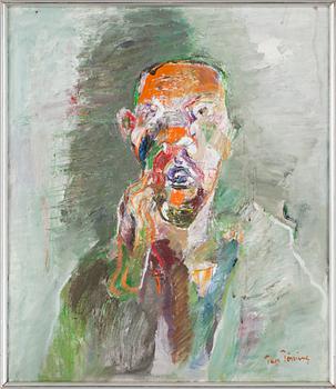 TAGE TÖRNING, olja på duk. Sign.