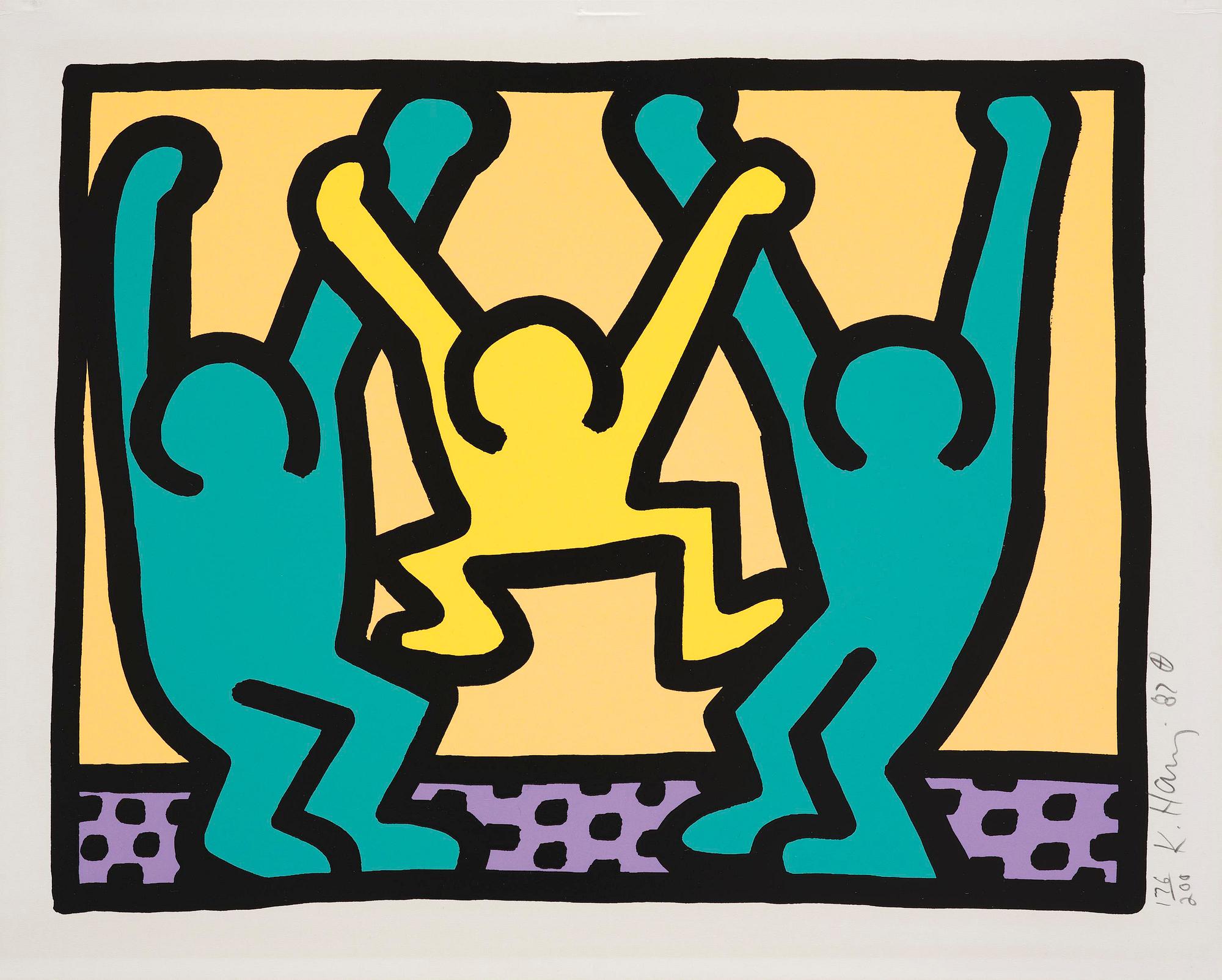 Keith Haring, Ur: "Pop Shop I".