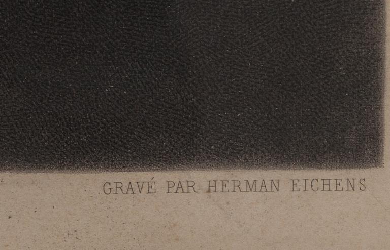 HERMAN EICHENS, gravyr. 1800-tal. Efter Murillo.