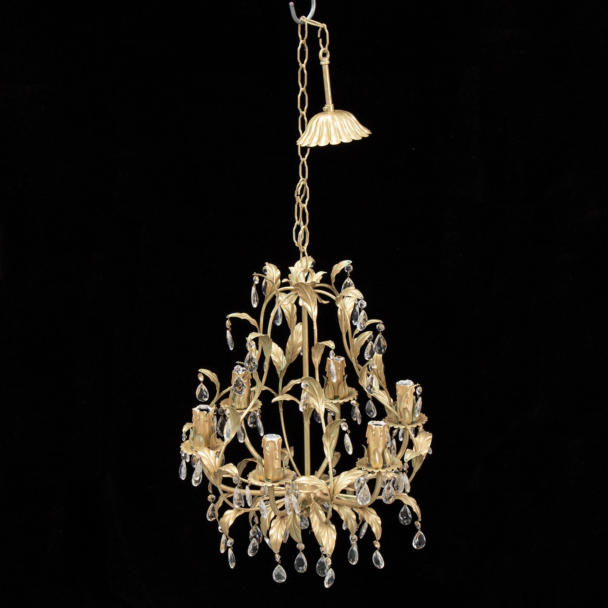 Ceiling light, second half of the 20th century.