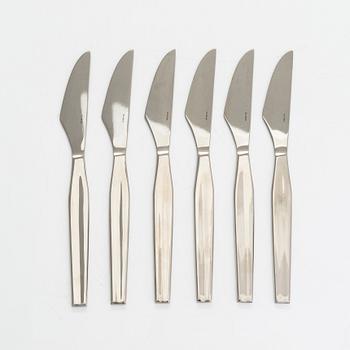 Tapio Wirkkala, a 20-pcs steel set of 'Caravelle' cutlery for Hopeakeskus Oy Finland.