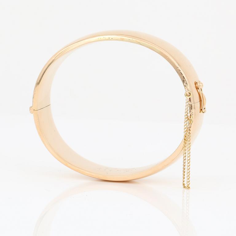 ARMBAND, 14K guld. Helsingfors, Finland 1962. Vikt 28,83 gram.