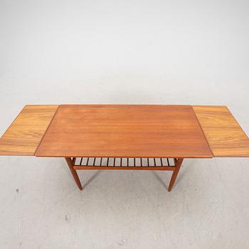 A mid 1900s Danish teak coffee table.