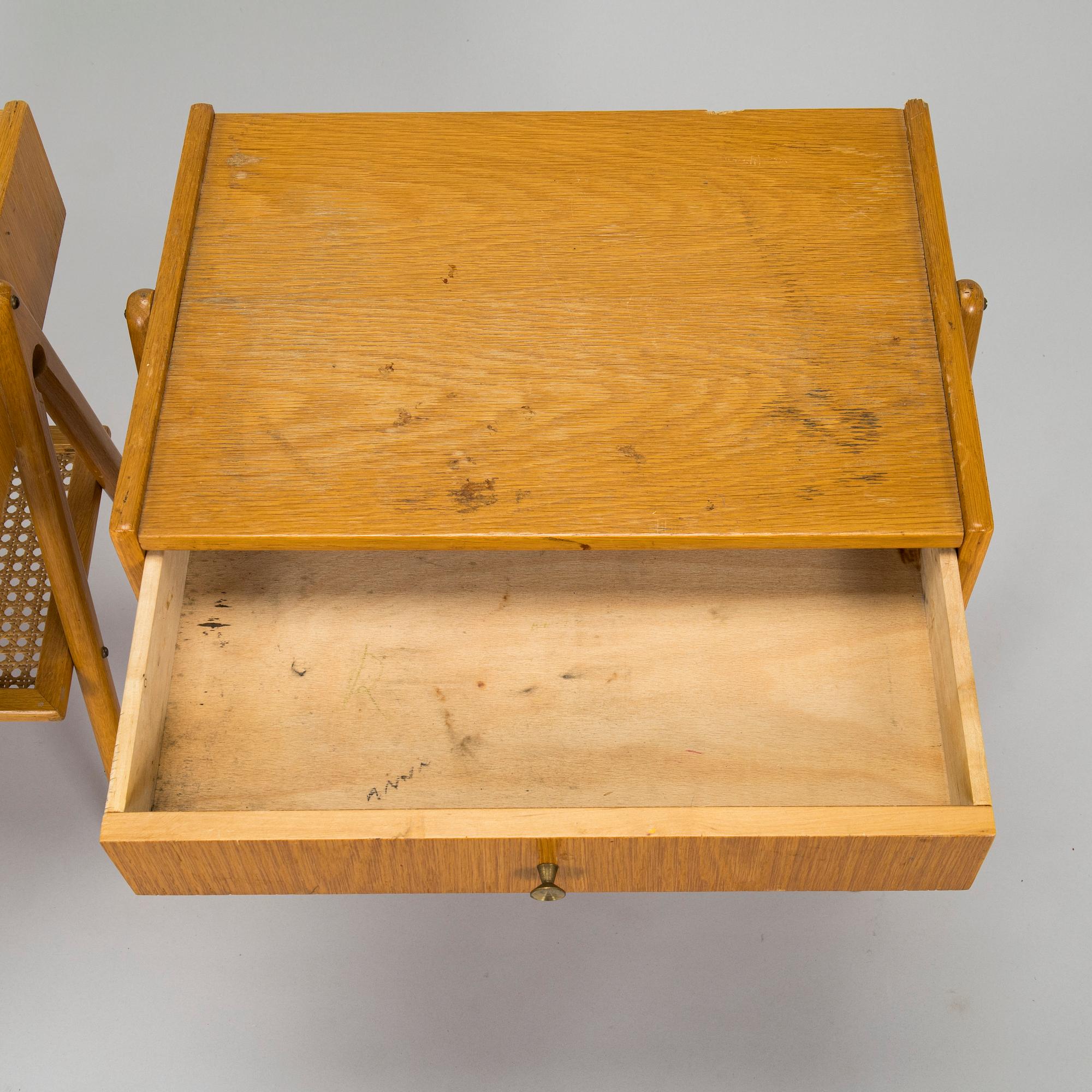 A pair of 1960's bedside tables.