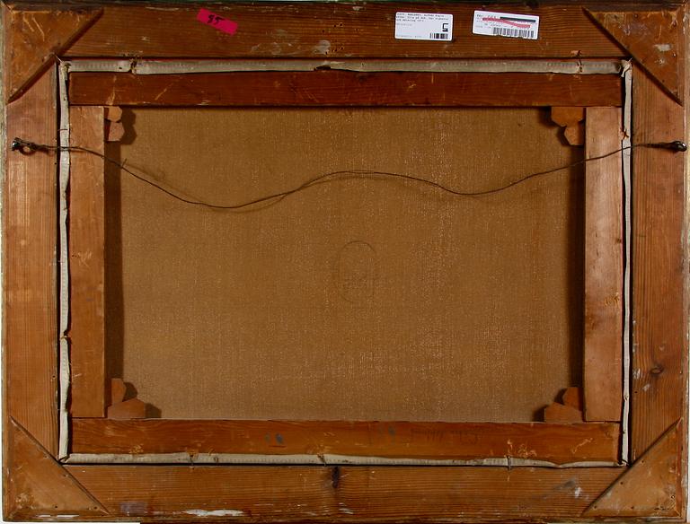 WAHLBERG, ALFRED Kopia efter. Olja på duk, bär signatur SvS.