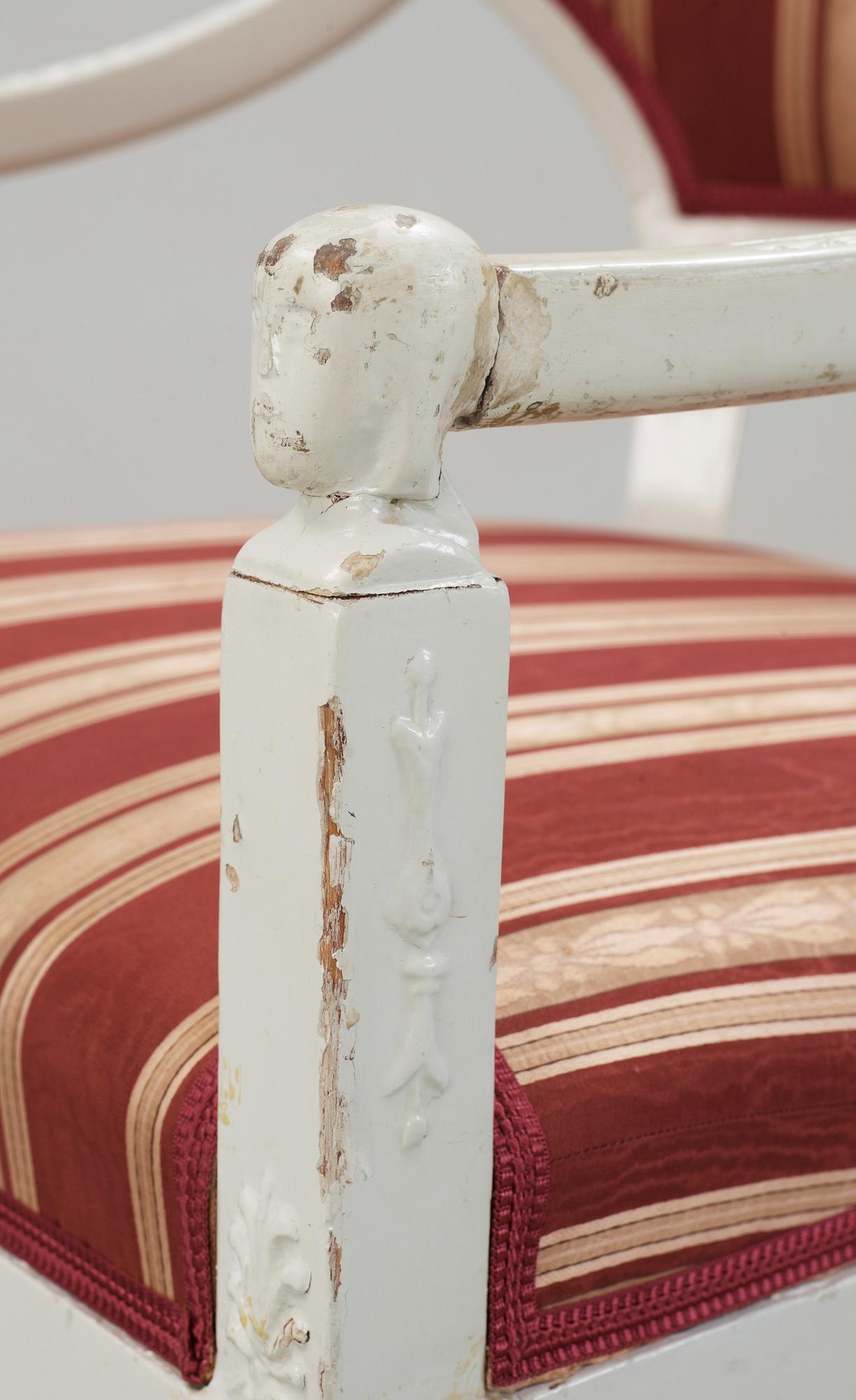 KARMSTOL, sengustaviansk, i Ephraim Ståhls art.