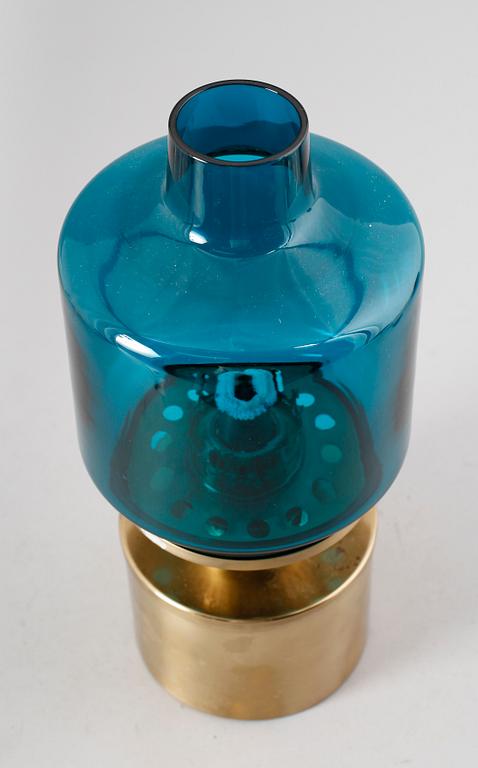 OLJELYKTA, mässing och glas, Hans-Agne Jakobsson, Markaryd.