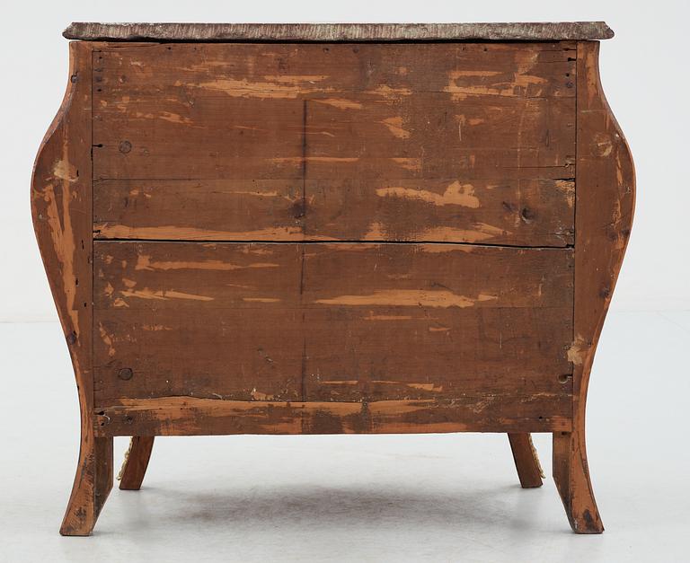 BYRÅ. Stockholmsarbete, 1700-talets andra hälft. Rokoko.