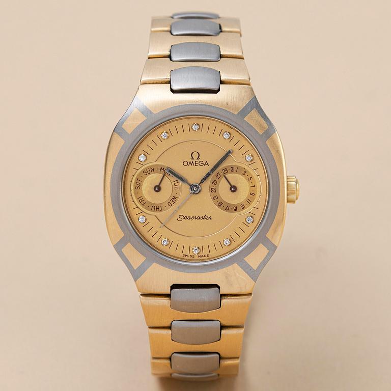 Omega, Seamaster, Polaris, "Diamond Dial", ca 1986.