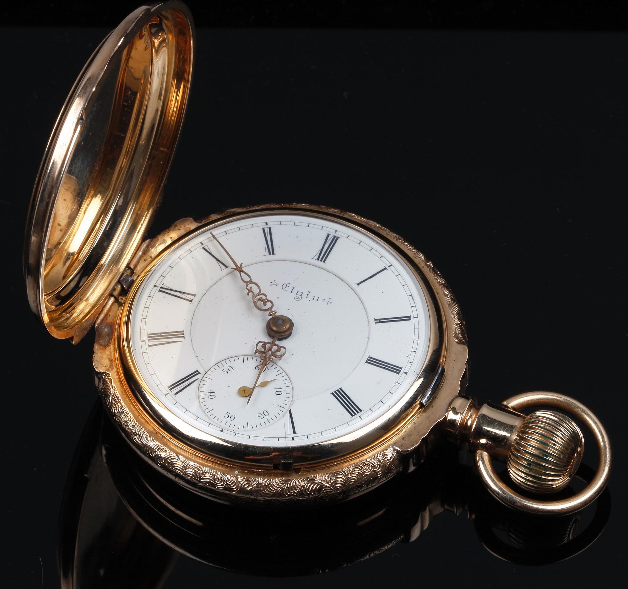 FICKUR, guld 14k, 1900-talets början.