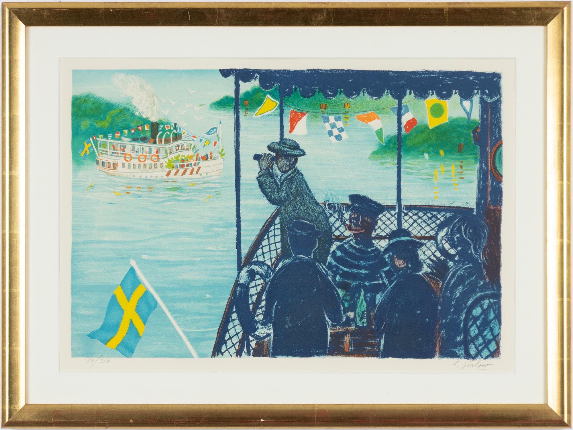 Lennart Jirlow, "Skärgårdsbåt".